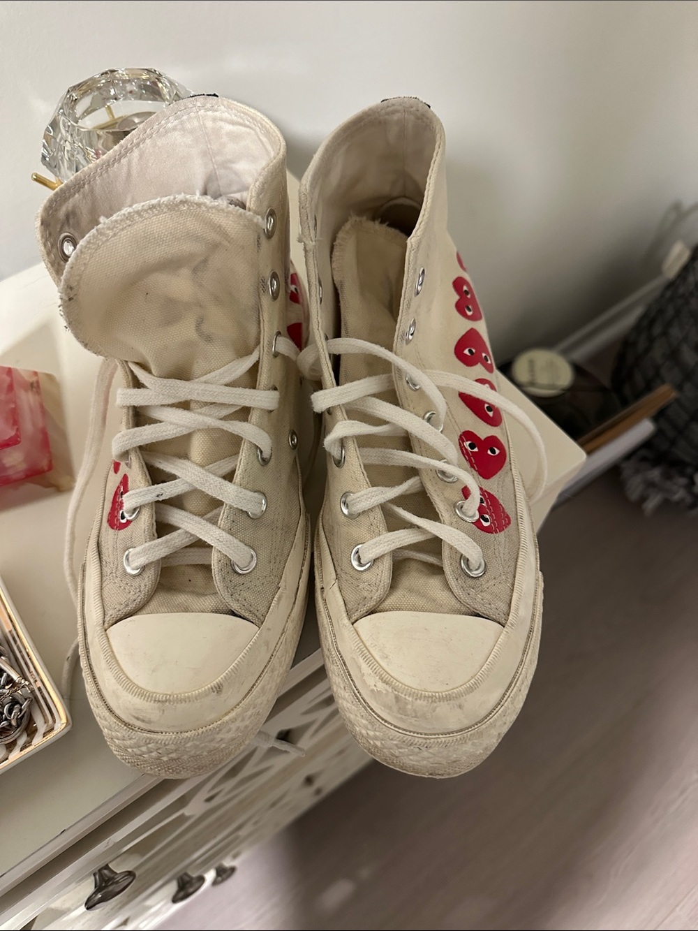 Converse X Comme des Garçons size 7.5